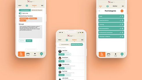 Helpiing admin functionality banner