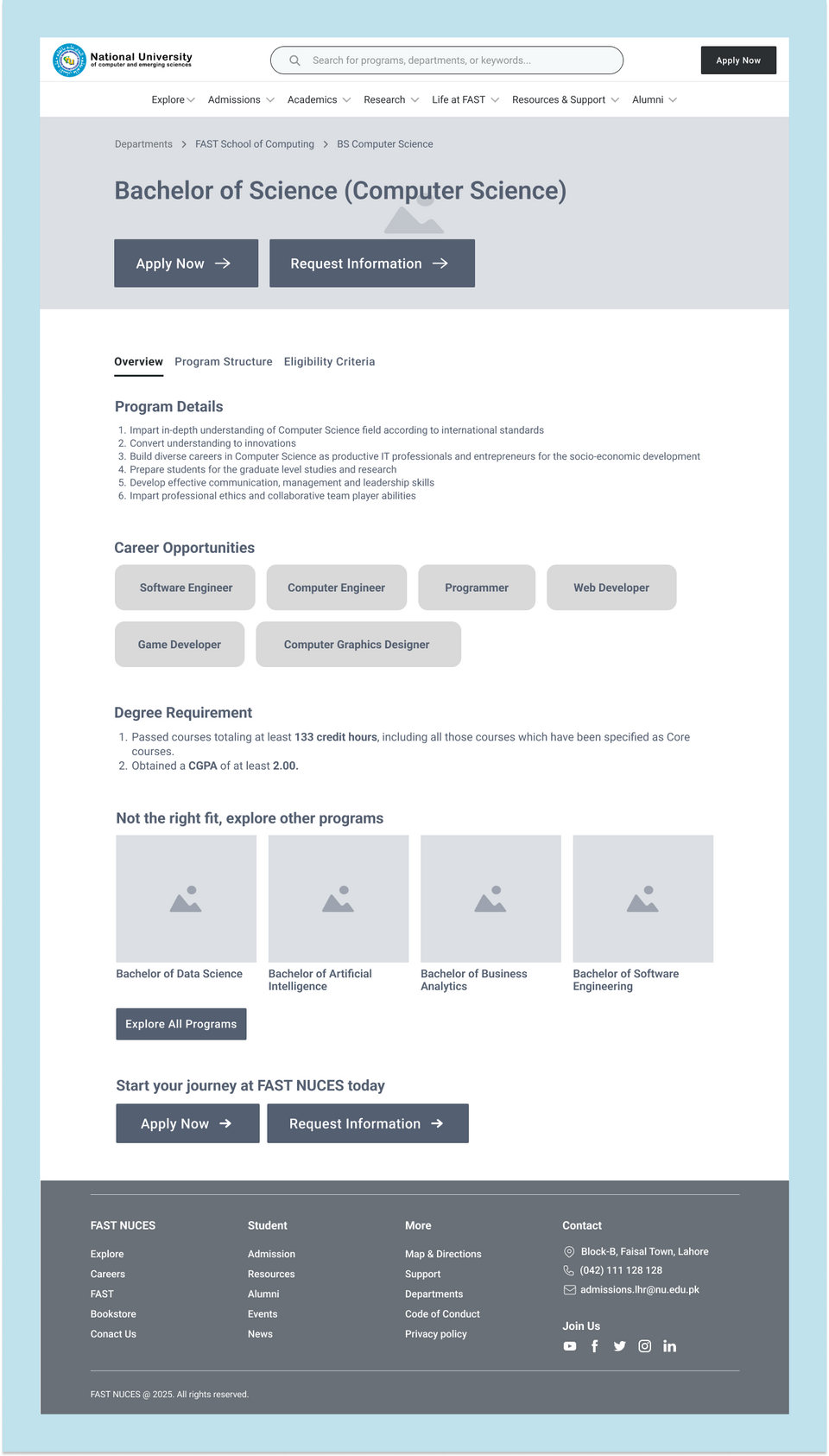 Campus Connect app mockup