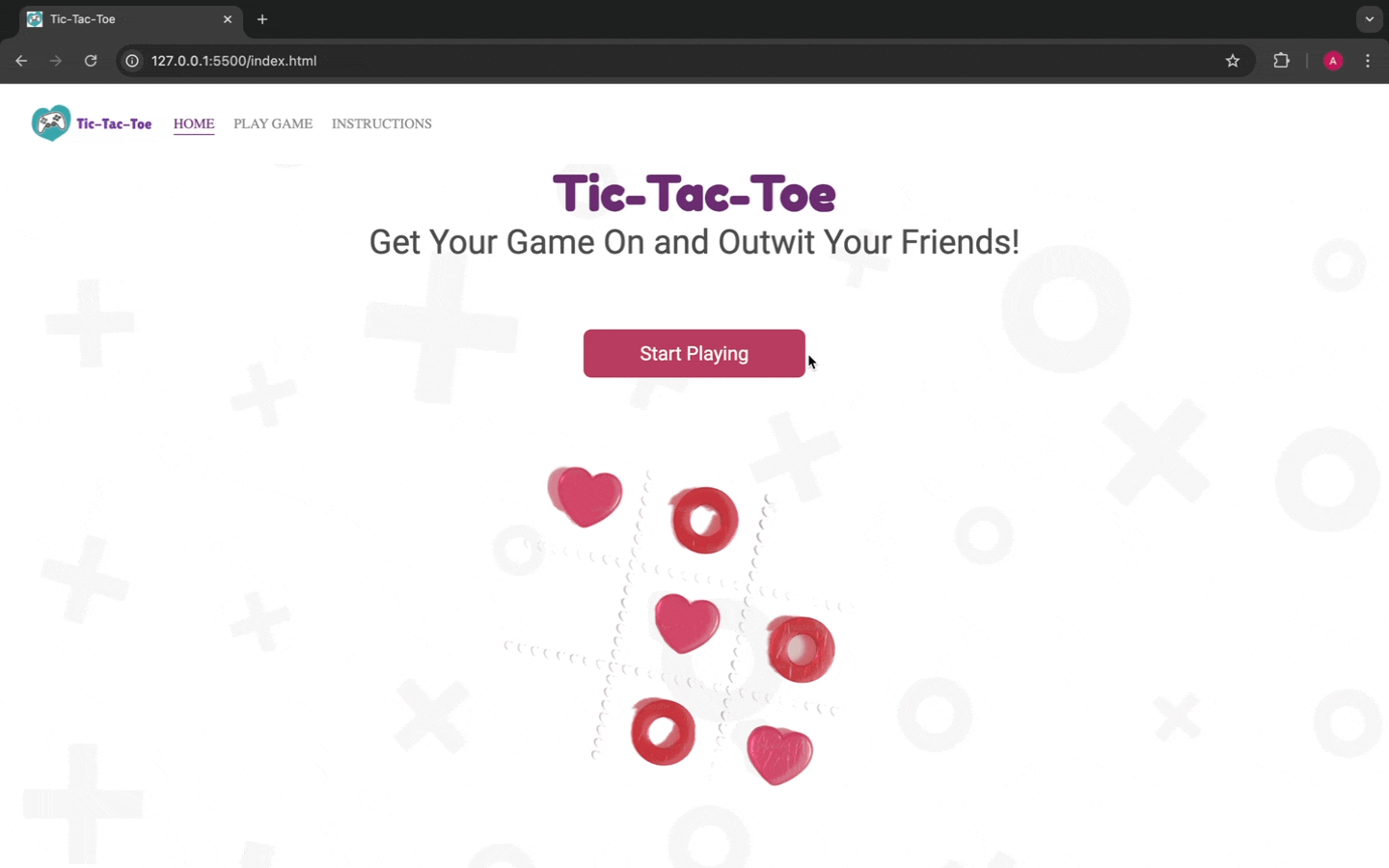 Working Tic-Tac-Toe prototype
